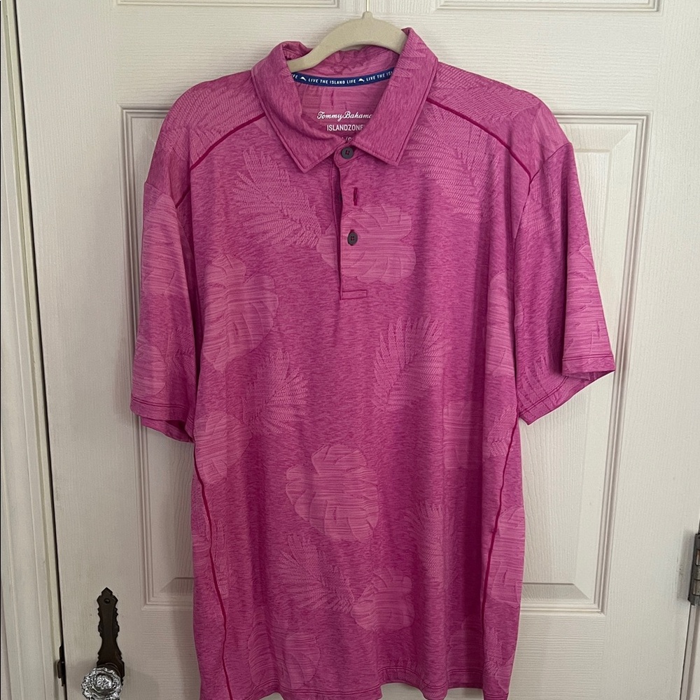 Tommy Bahama Fuchsia Polo Shirt for Men